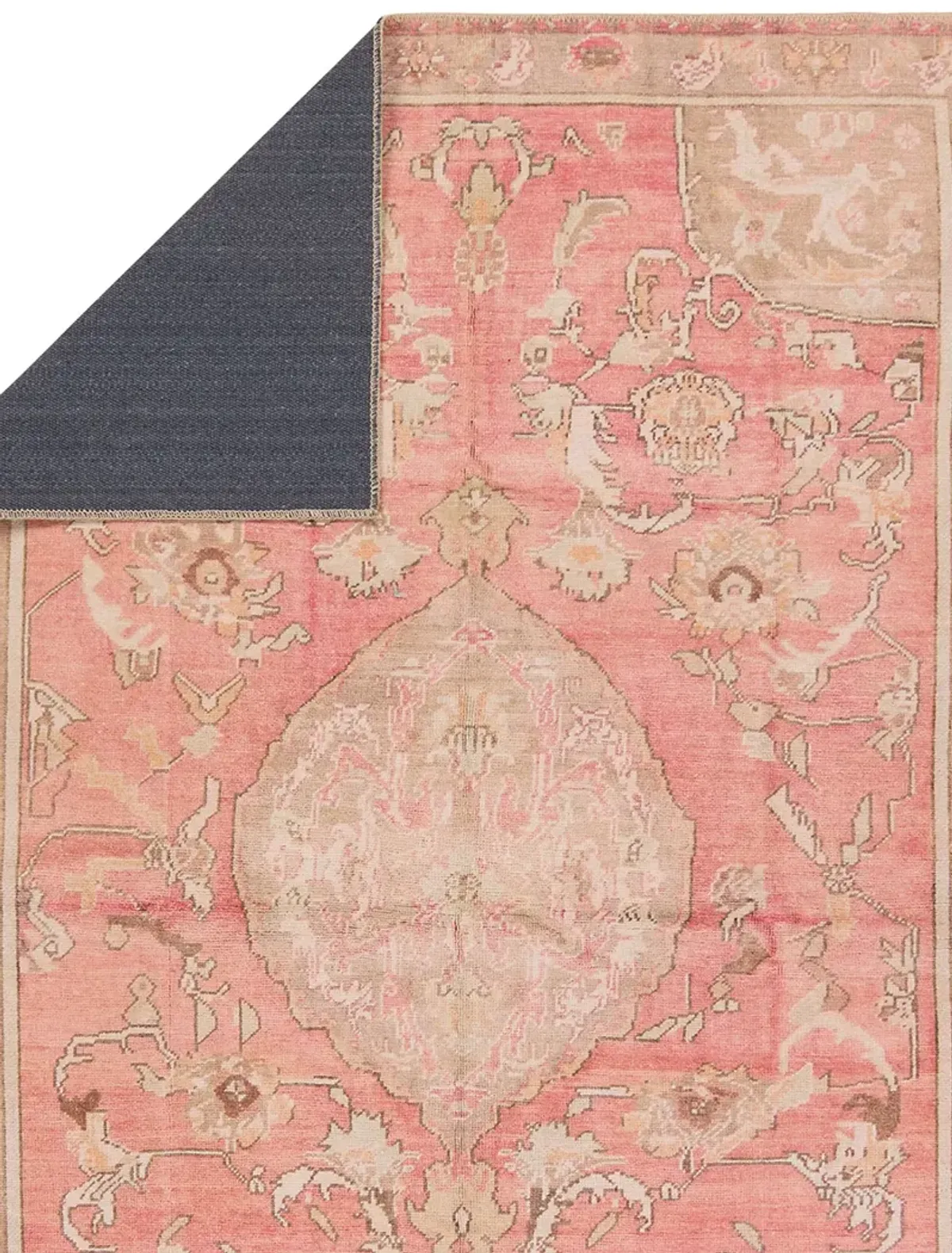 Garcia Cheney Pink 3' x 8' Runner Rug