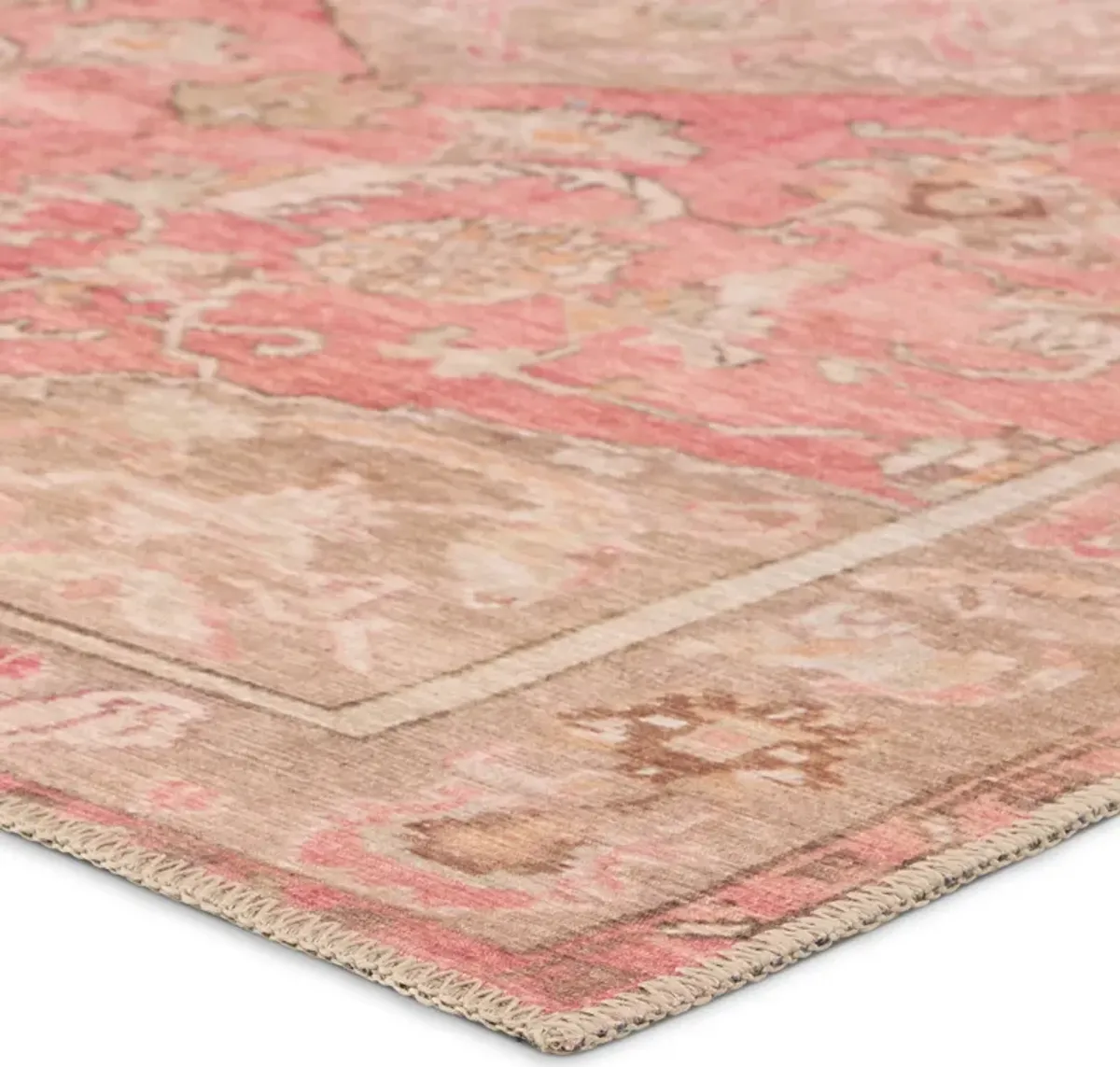 Garcia Cheney Pink 3' x 8' Runner Rug