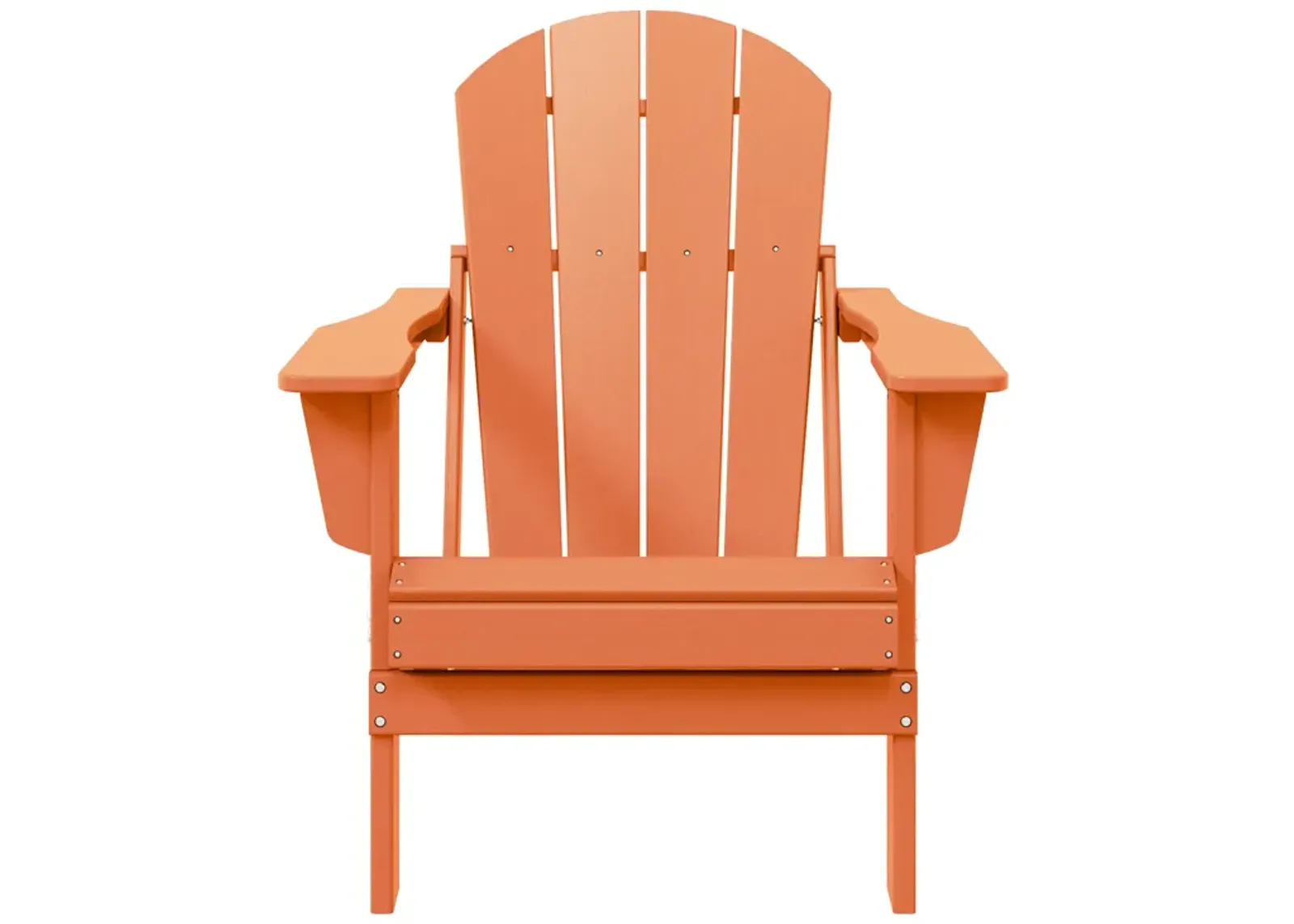 WestinTrends HDPE Outdoor Patio Folding Poly Adirondack Chair