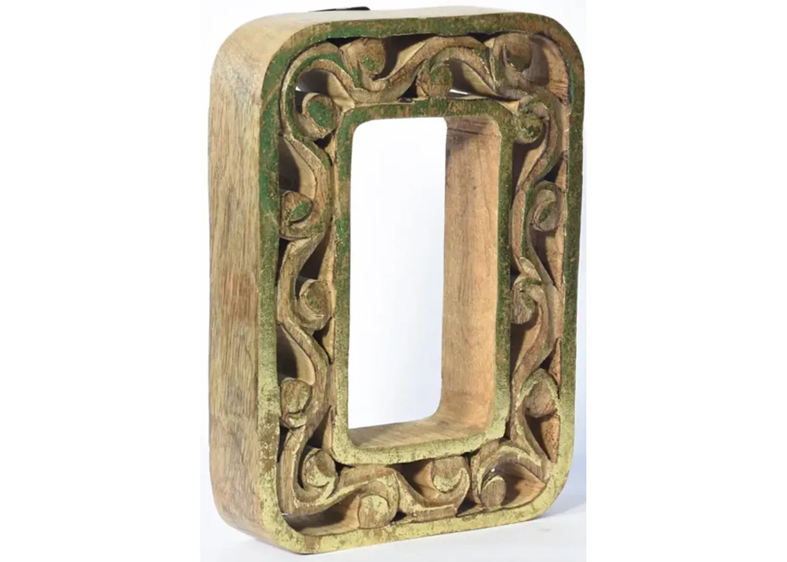 Vintage Natural Gold Handmade Eco-Friendly "0" Numeric Number For Wall Mount & Table Top Décor