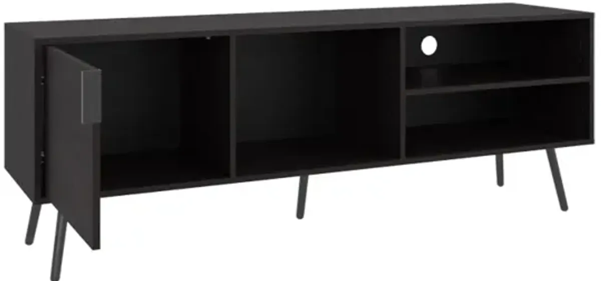Long Beach Tv Stand , Living Room, Black