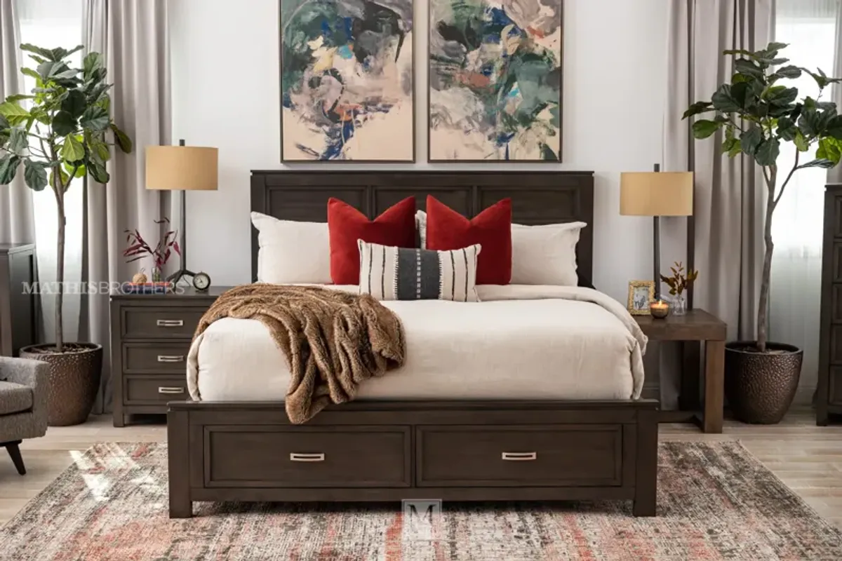 Harper California King Storage Bed