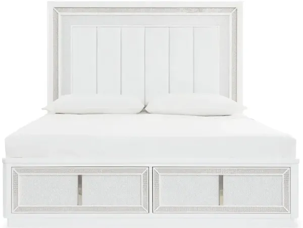 Chalanna King Upholstered Storage Bed