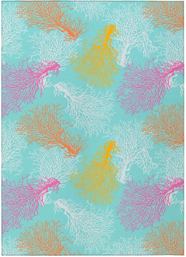 Seabreeze SZ3 Teal 9' x 12' Rug