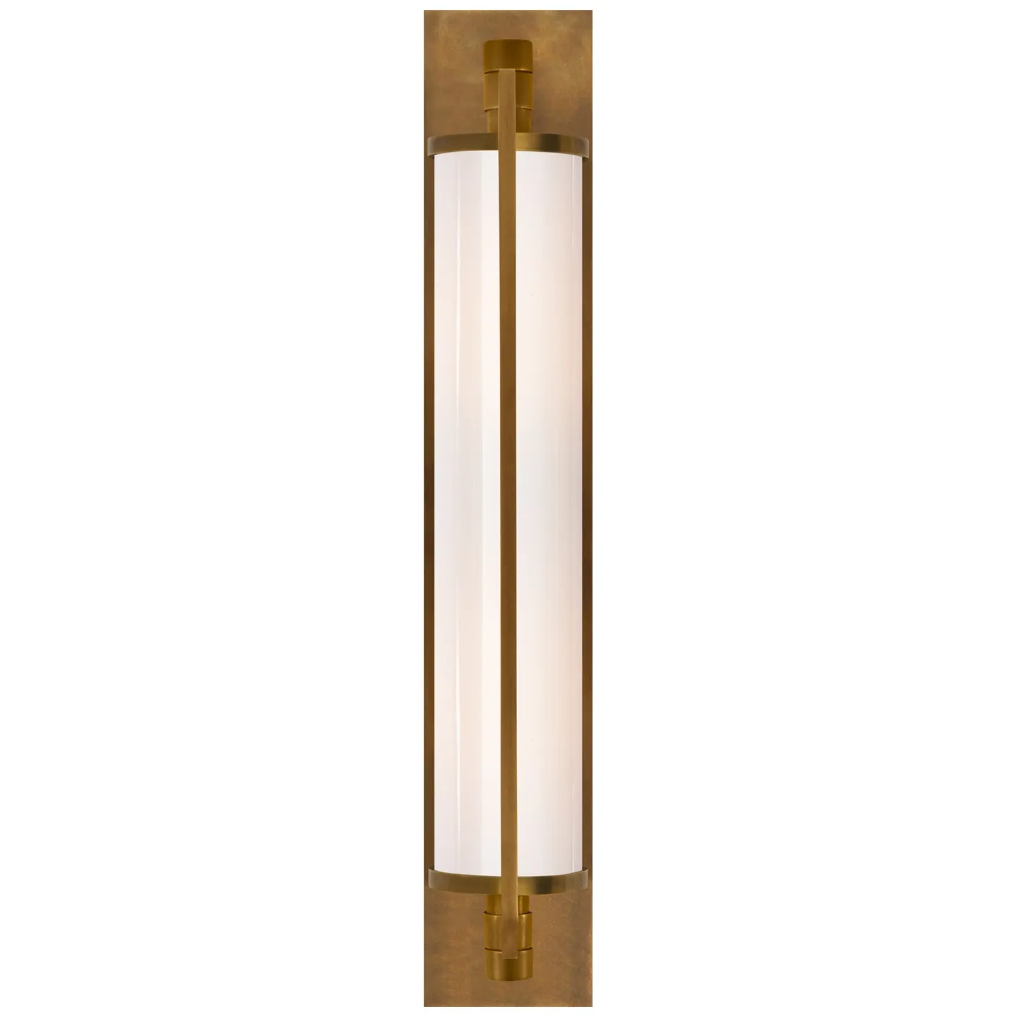 Keeley Tall Pivoting Sconce in Antique Brass