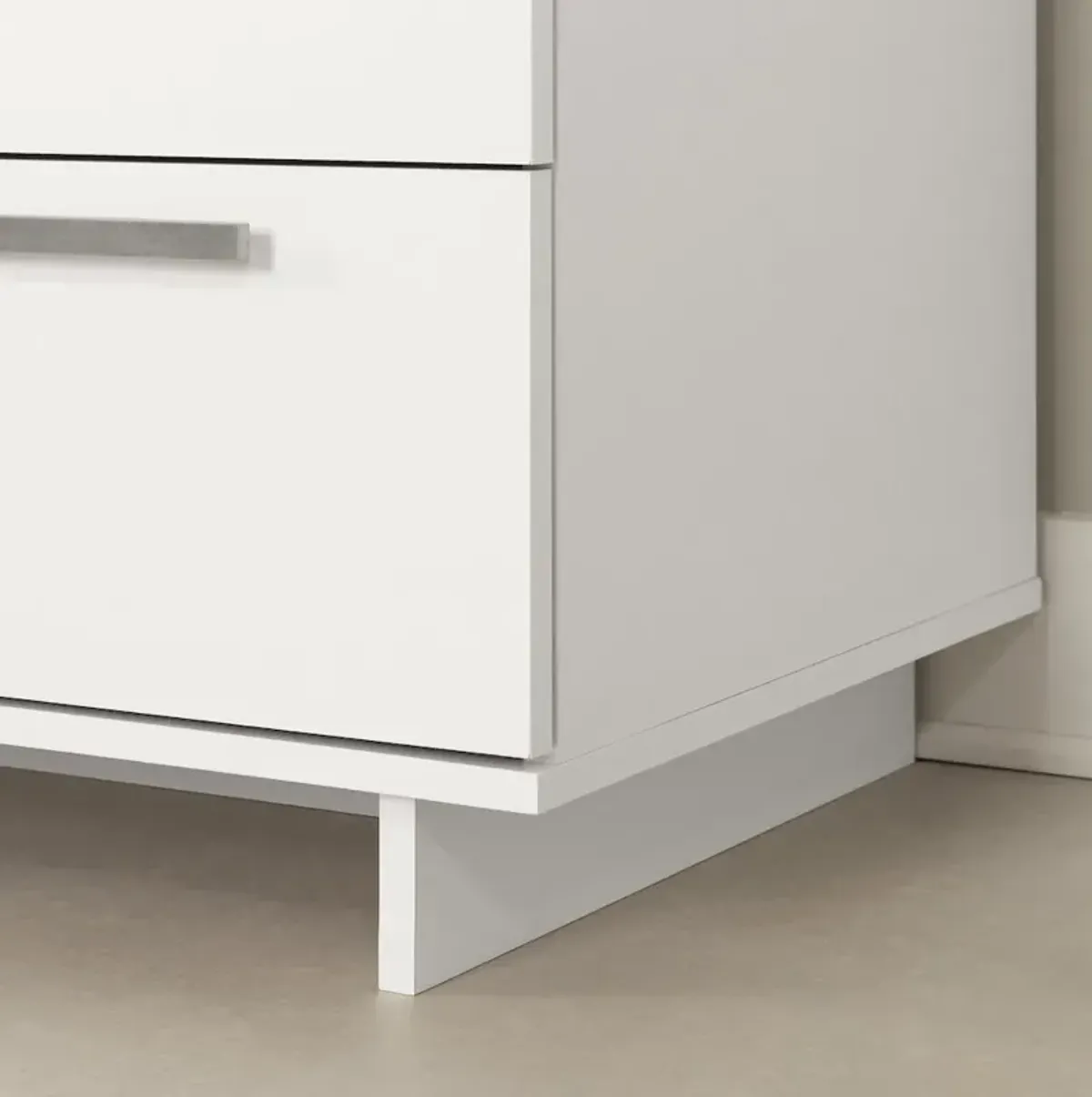 Cavalleri 5-Drawer Chest, Pure White