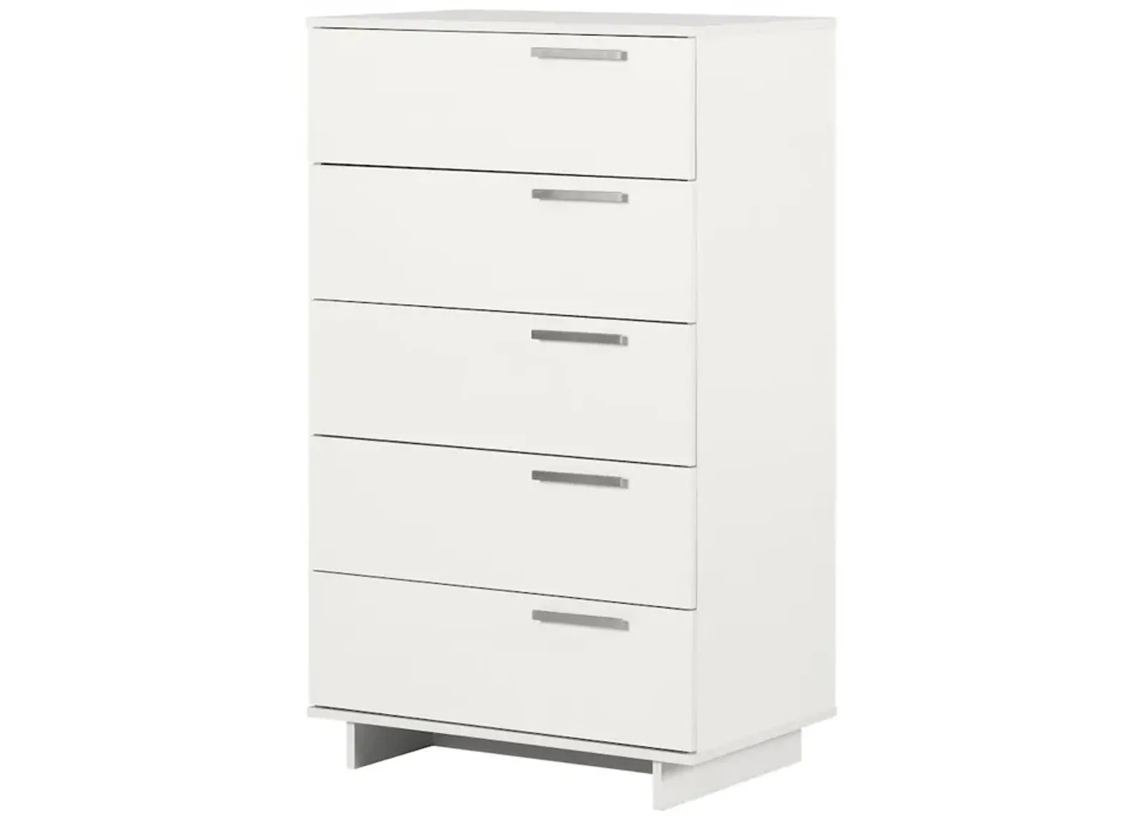 Cavalleri 5-Drawer Chest, Pure White