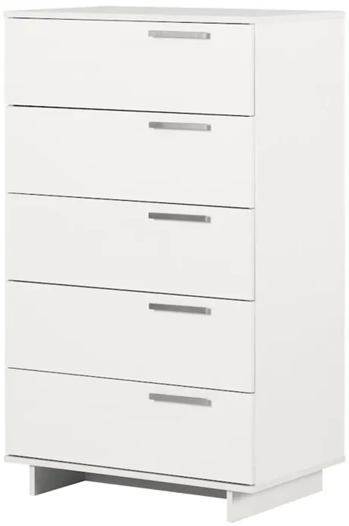 Cavalleri 5-Drawer Chest, Pure White