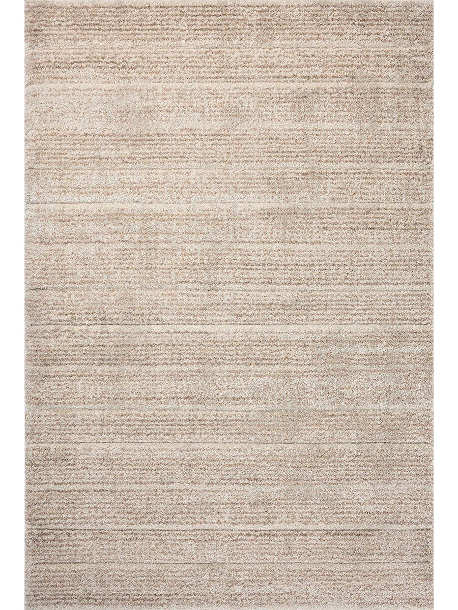 Silas SLA-03 Oatmeal / Clay 3''7" x 5''7" Rug by