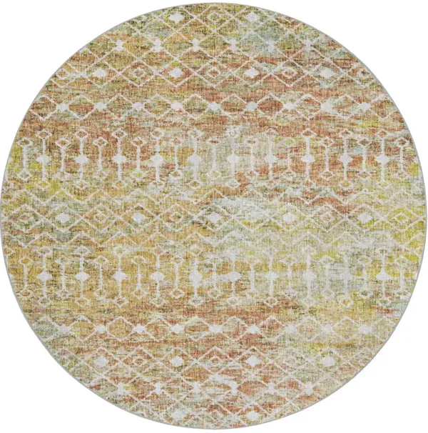 Lorenzo LN7 Peach 8' Round Rug