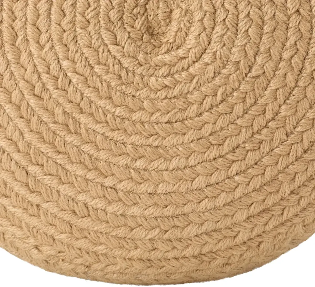 Saba Solar Pouf in Warm Sand