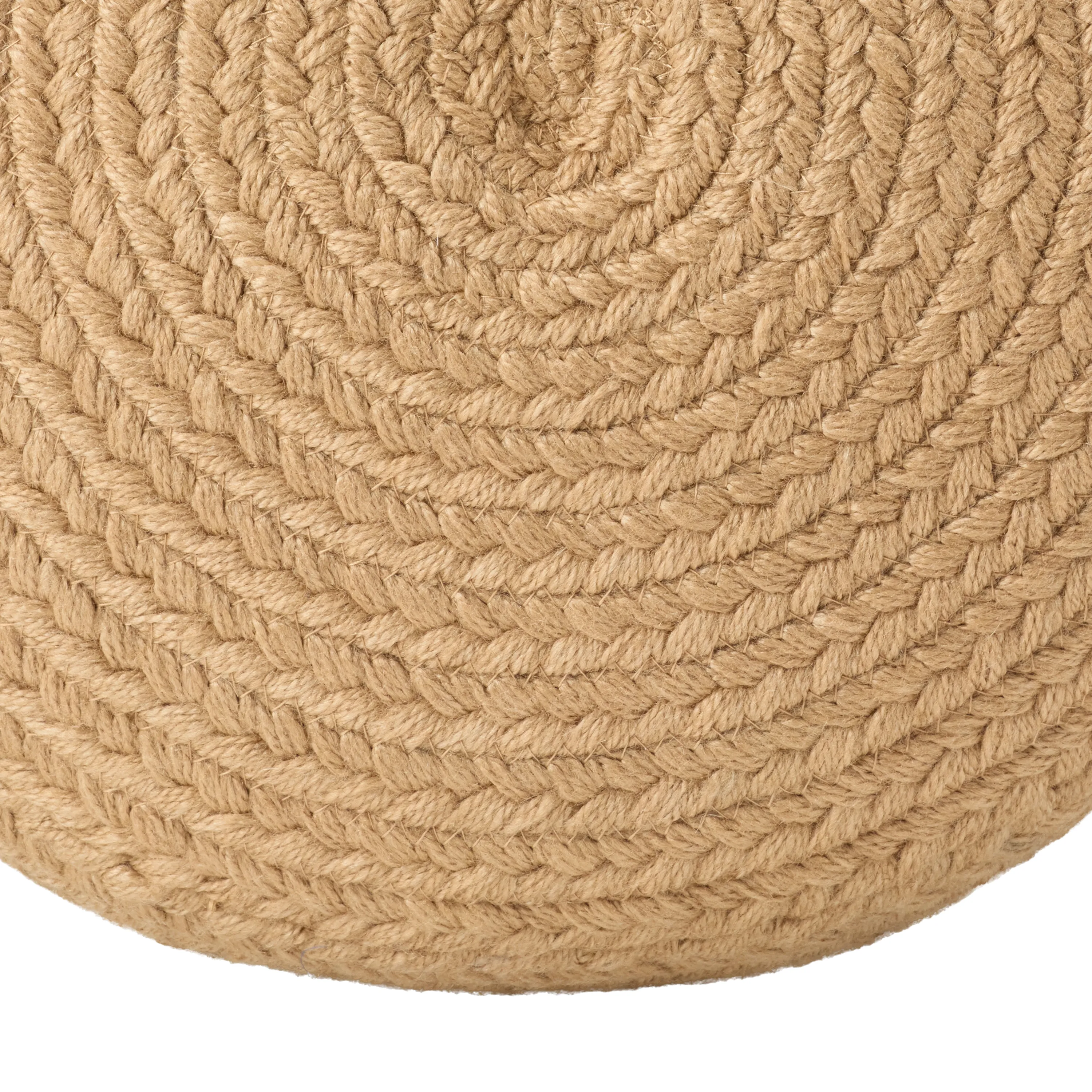 Saba Solar Pouf in Warm Sand