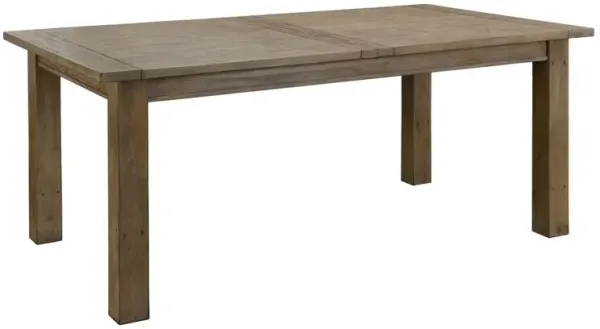 Kosas Home Driftwood Reclaimed Pine 94 Extension Dining Table
