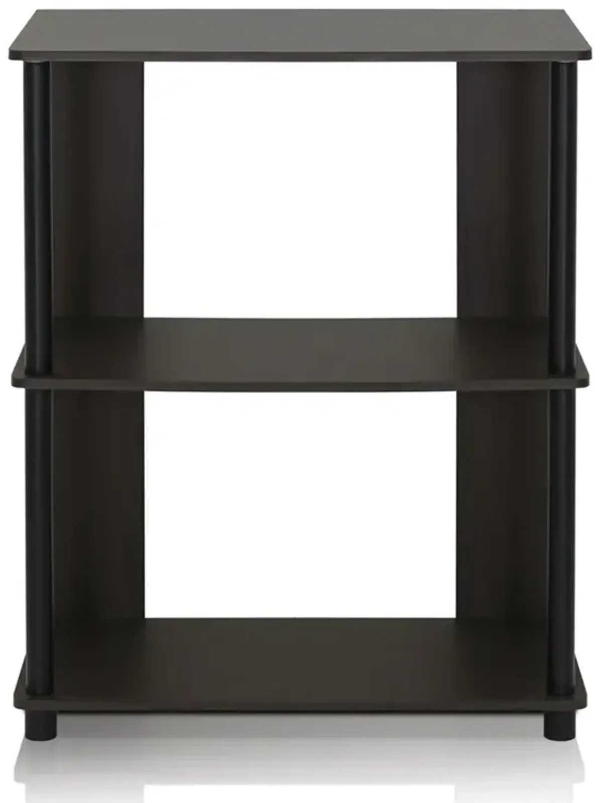 JAYA Simple Design Bookcase, Walnut,