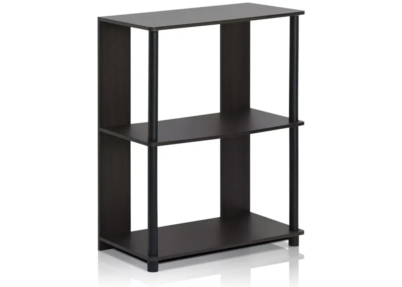 JAYA Simple Design Bookcase, Walnut,