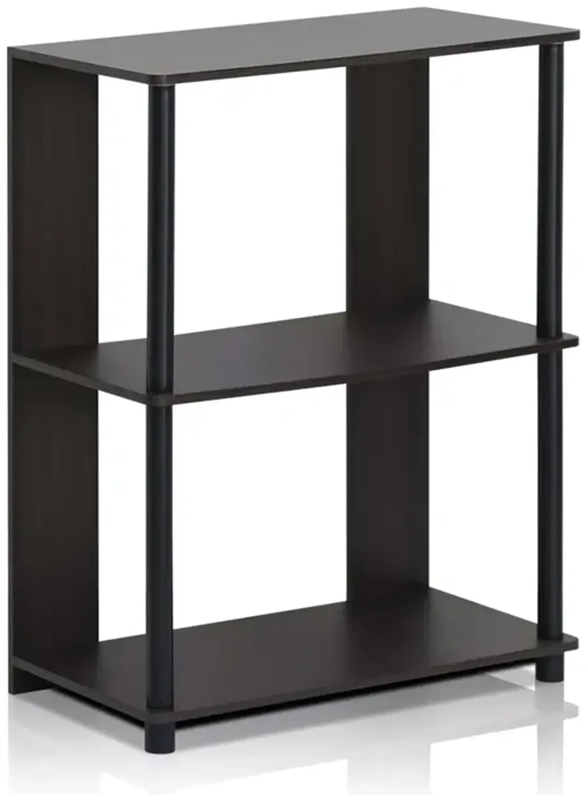 JAYA Simple Design Bookcase, Walnut,