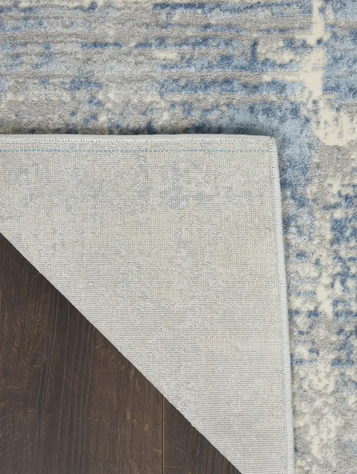 Solace SLA02 Ivory/Gray/Blue 8' x 10' Rug