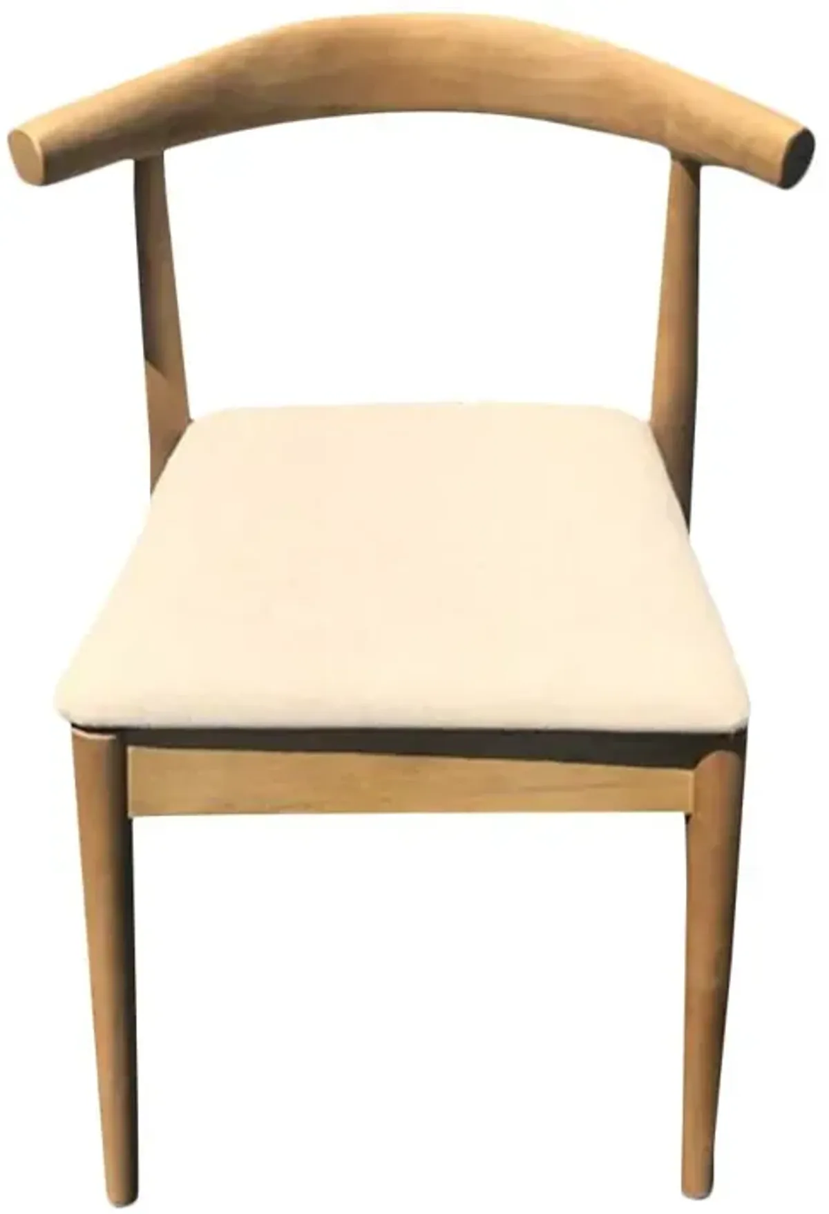 Commerical Seating Products Mid Century Café Tinted Raw Dining Chairs