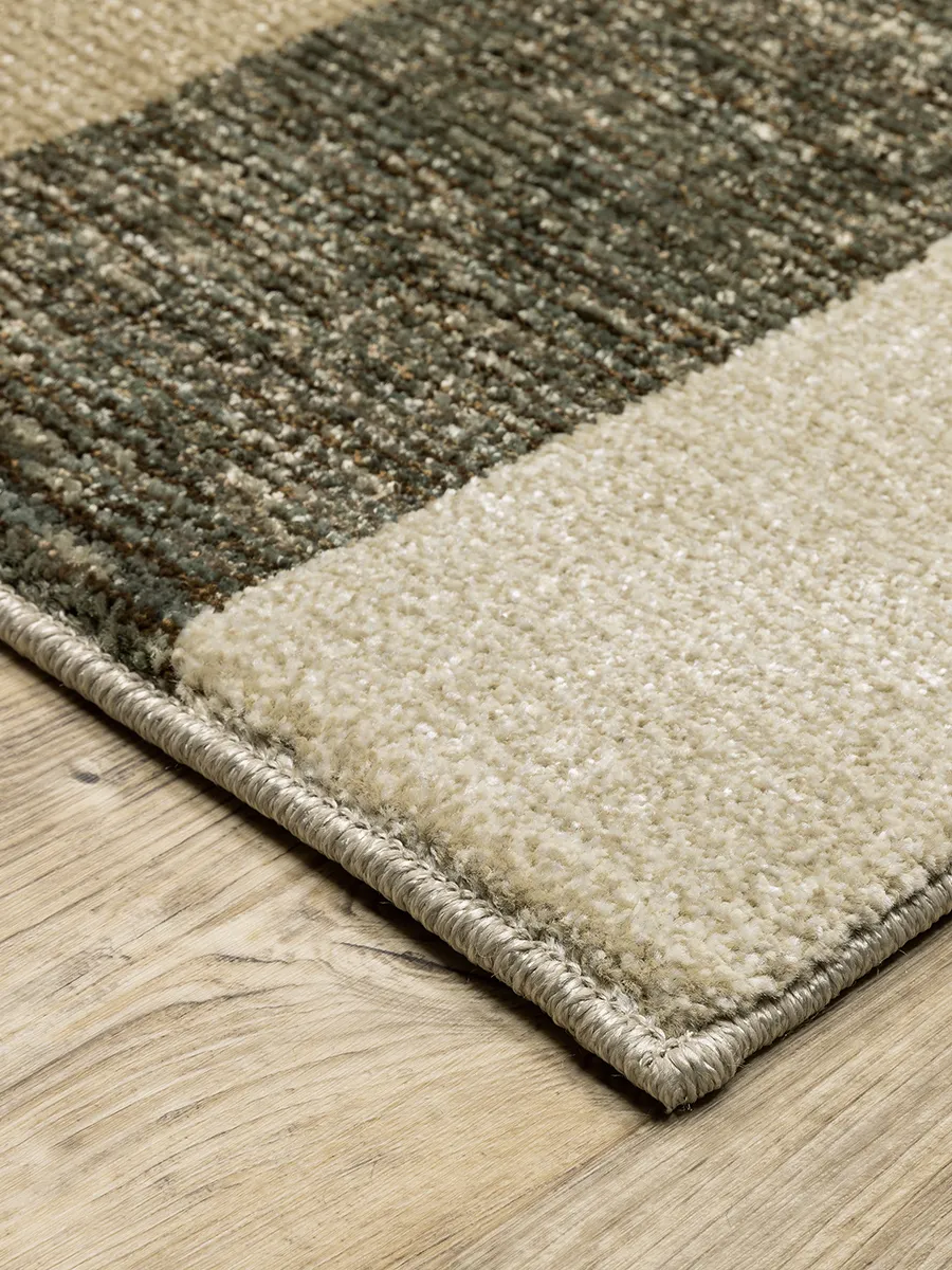 Strada 8'6" x 11'7" Brown Rug