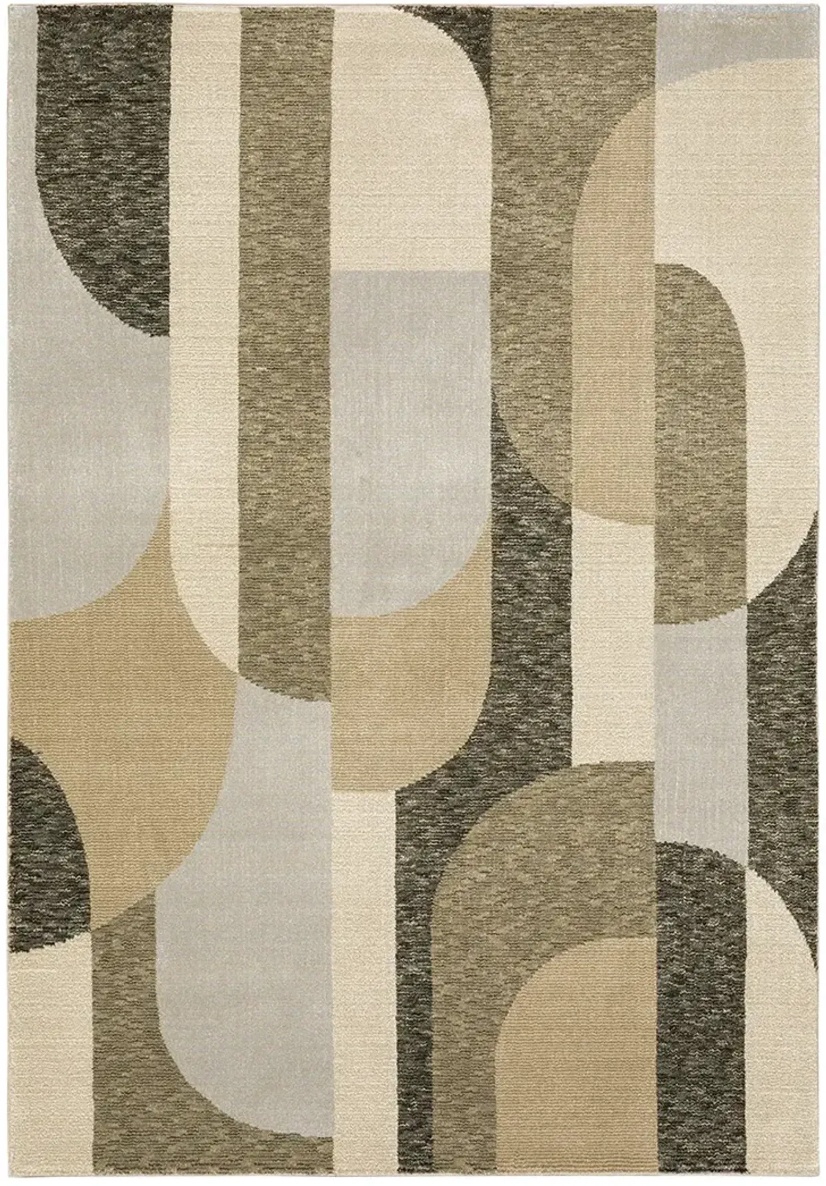 Strada 8'6" x 11'7" Brown Rug