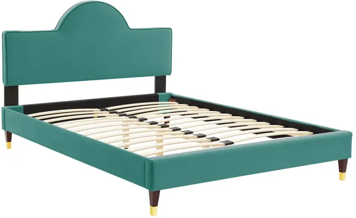 Modway - Aurora Performance Velvet Full Bed