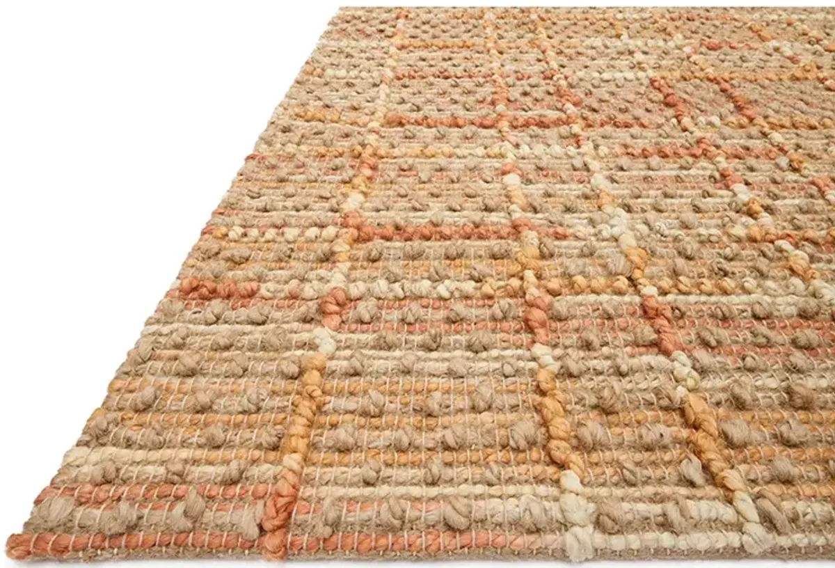 Beacon BU02 Tangerine 5' x 7'6" Rug