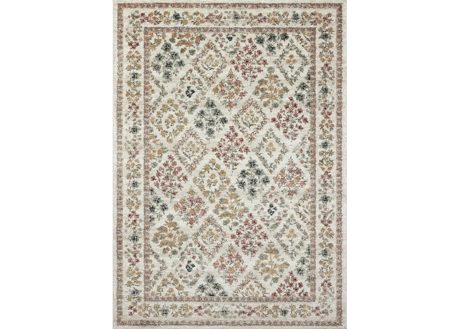 Laurel LAU-04 Cream 2''8" x 10' Rug by Rifle Paper Co.