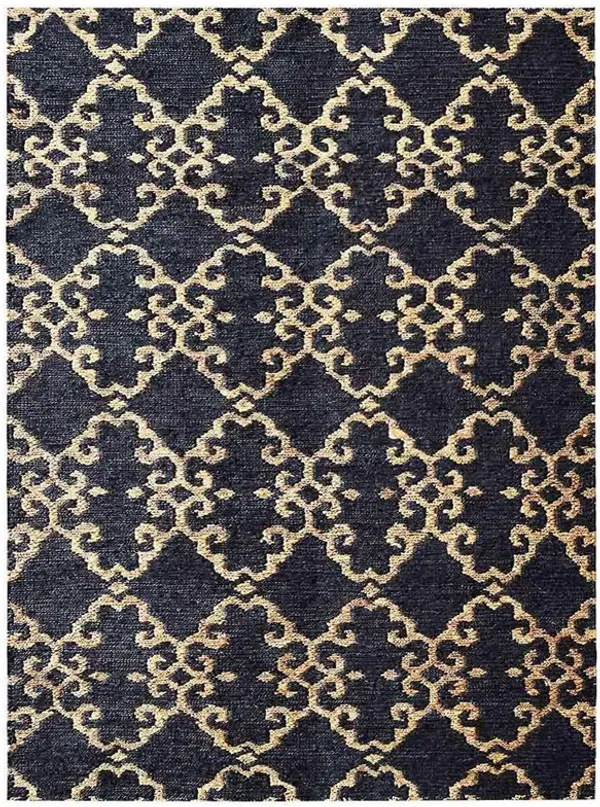 HAND KNOTTED SUMAK JUTE ECO-FRIENDLY Contemporary AREA RUGS  - 5'x8', Rectangle Shape, Charcoal Beige Color, Contemporary, High Pile, Natural Fiber, Outdoor Indoor Handmade Area Rugs (J00015)