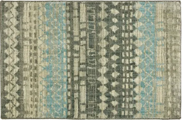 Euphoria Eddleston Ash gray 2' 4" X 7' 10" Rug