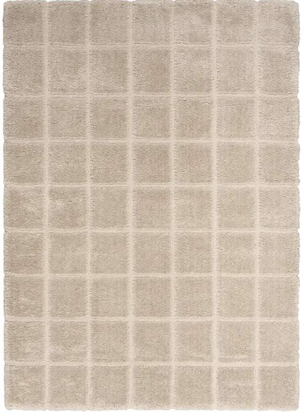 West End Ave WTE01 Beige 6' x 9' Rug