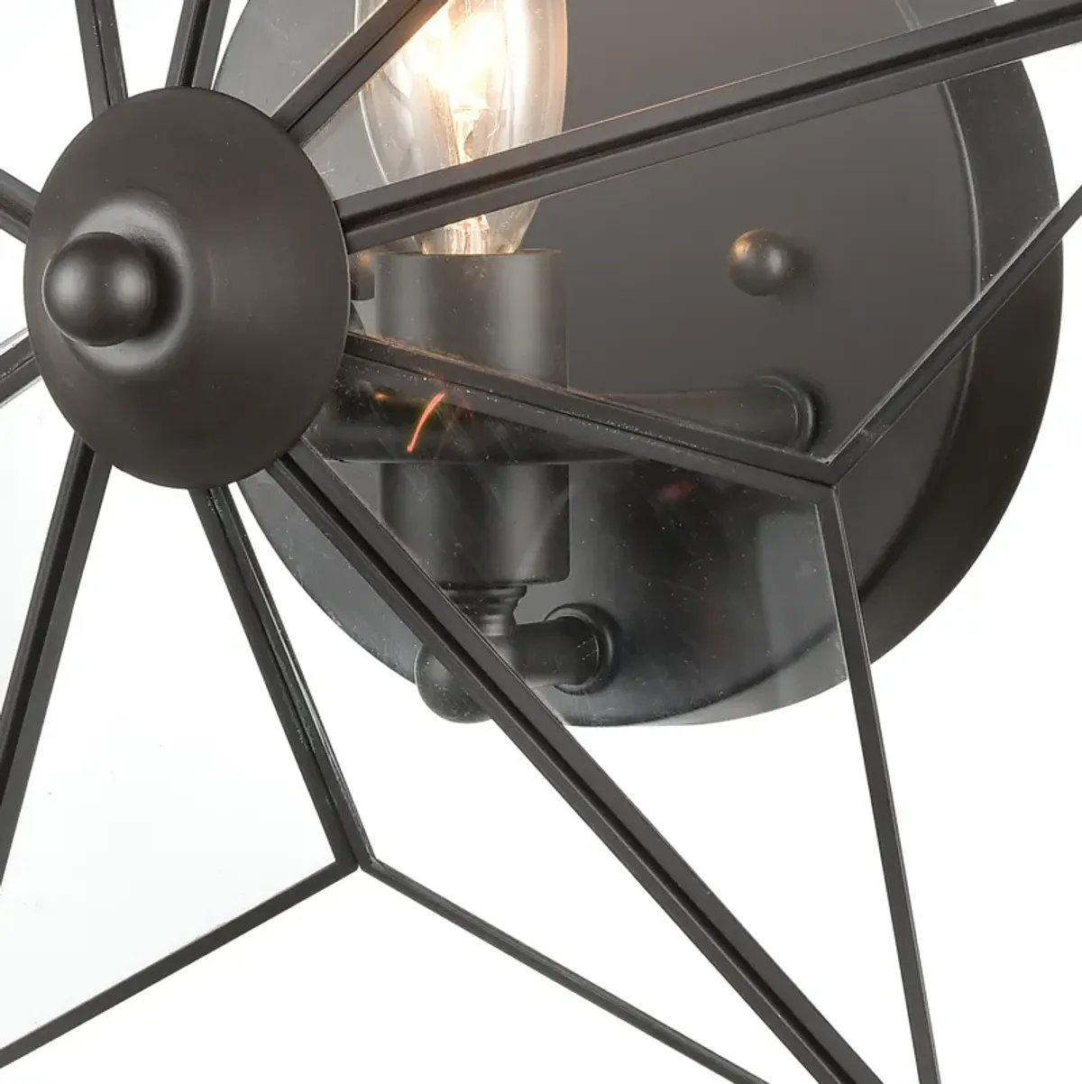 Moravian Star 1-Light Sconce