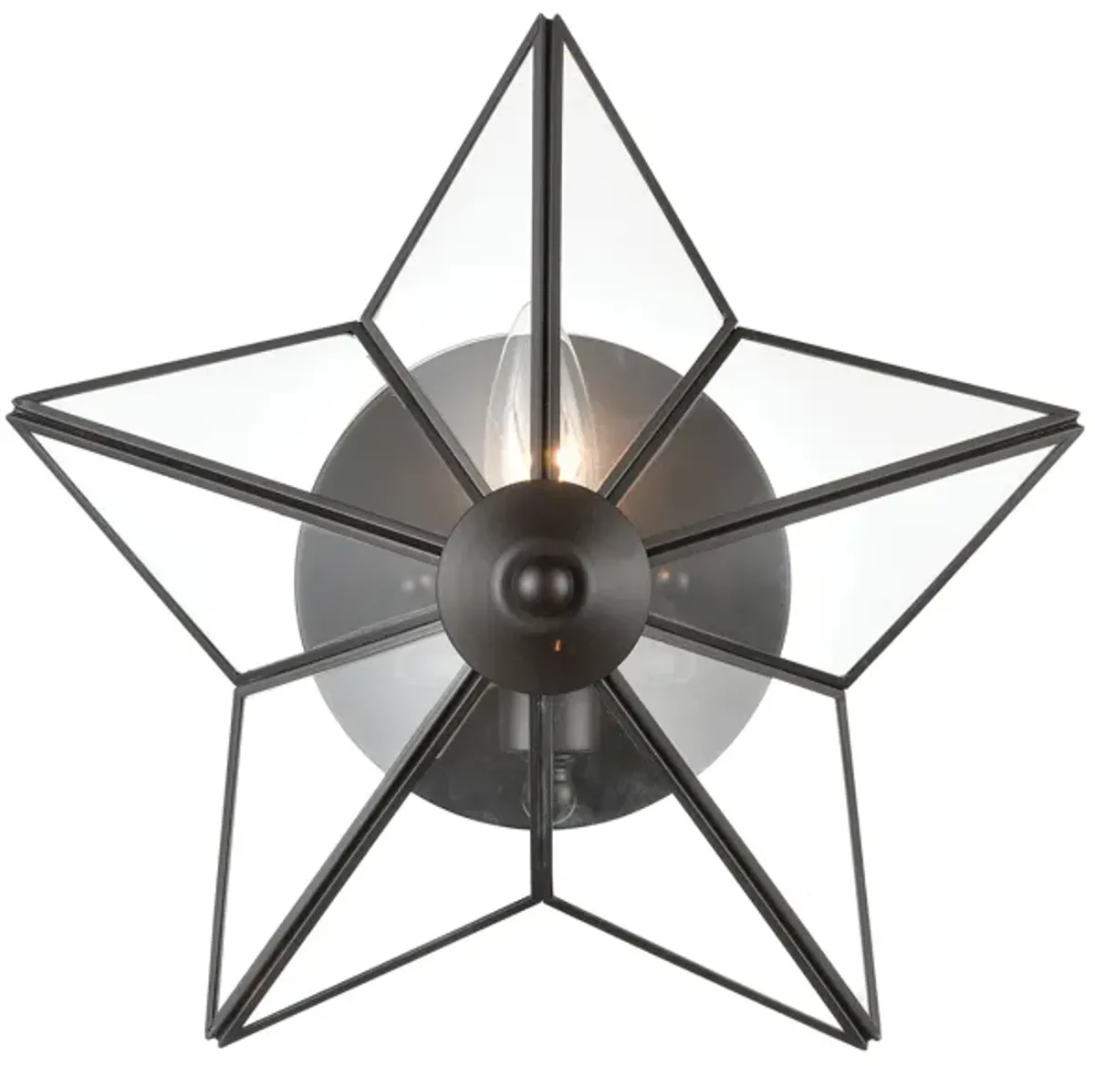 Moravian Star 1-Light Sconce