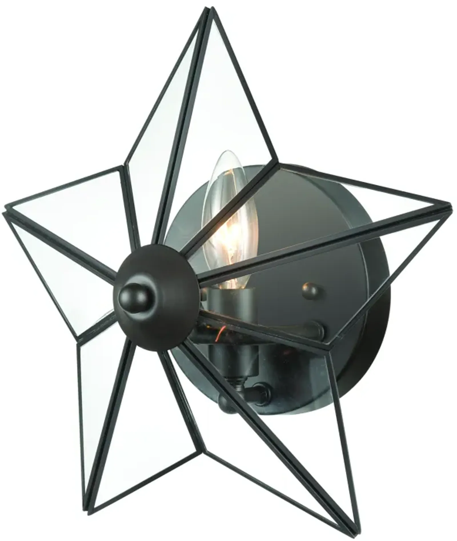 Moravian Star 1-Light Sconce