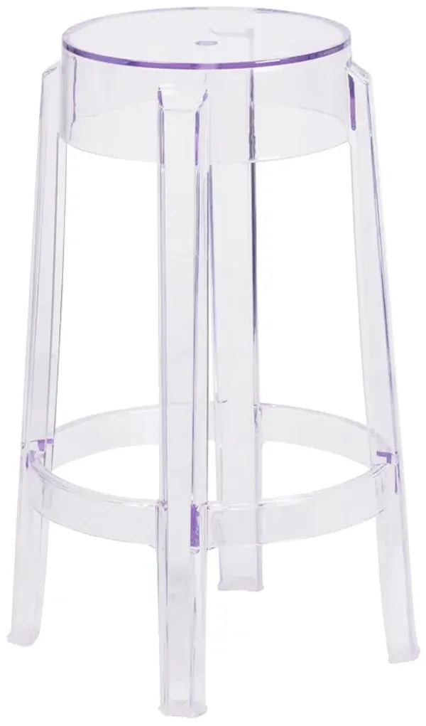 Flash Furniture Laney 25.75'' High Transparent Counter Height Stool