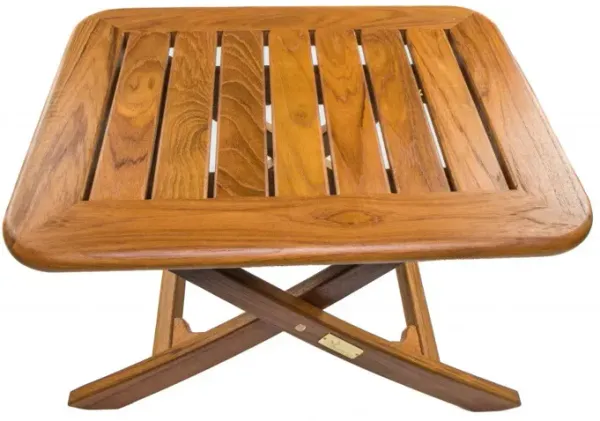 Hivvago 18" Solid Wood Rectangular End Table