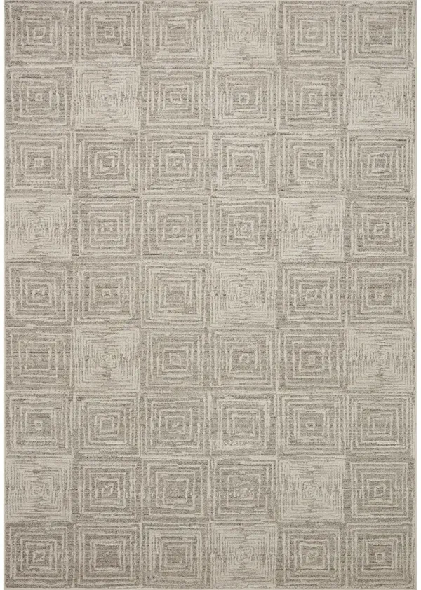 Darby DAR05 Beige/Grey 4' x 6' Rug