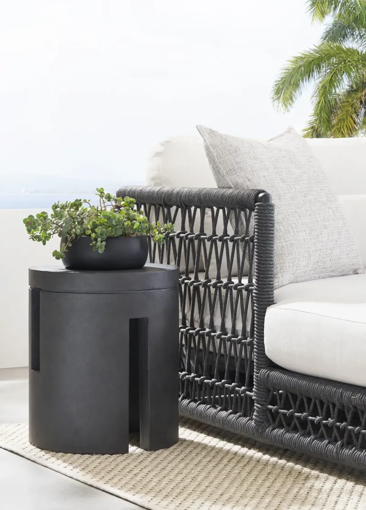 Milo Outdoor End Table