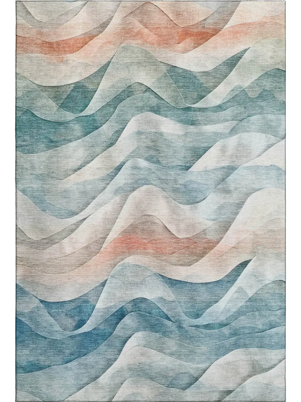 Pacifica PA3 Teal 5' x 7'6" Rug