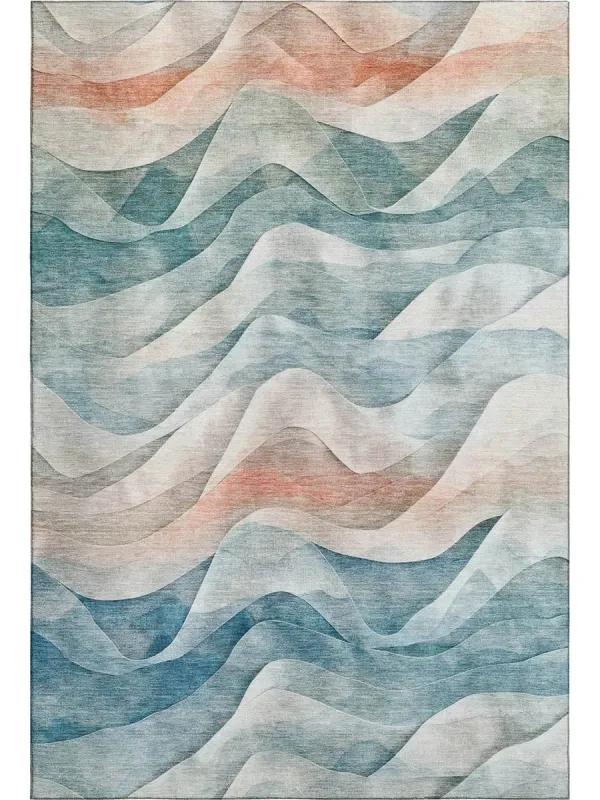 Pacifica PA3 Teal 5' x 7'6" Rug
