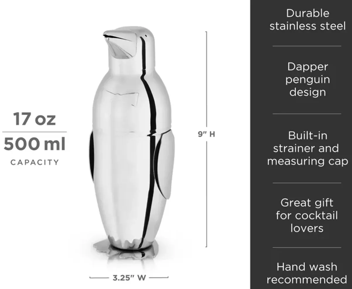 Irving Stainless Steel Penguin Cocktail Shaker