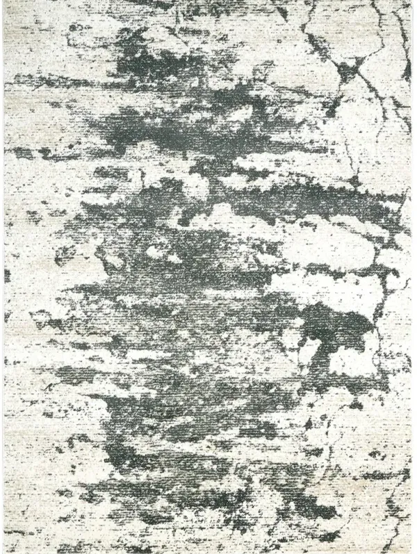 Maxell MAE07 Ivory/Gray 5'3" x 7'3" Rug