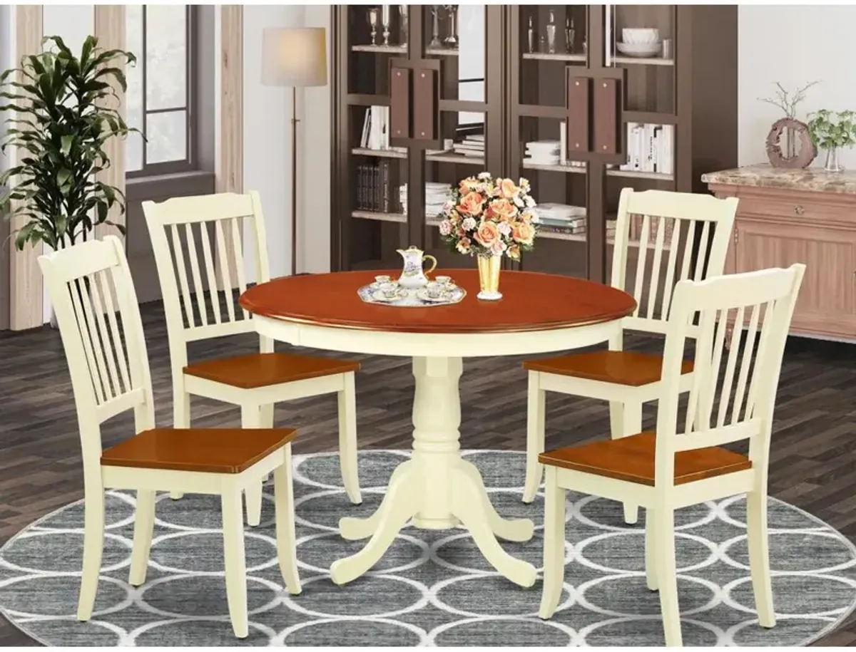 Dining Room Set Buttermilk & Cherry