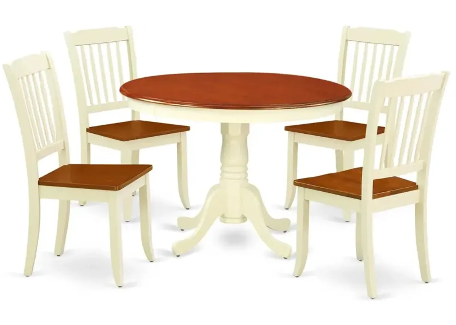 Dining Room Set Buttermilk & Cherry