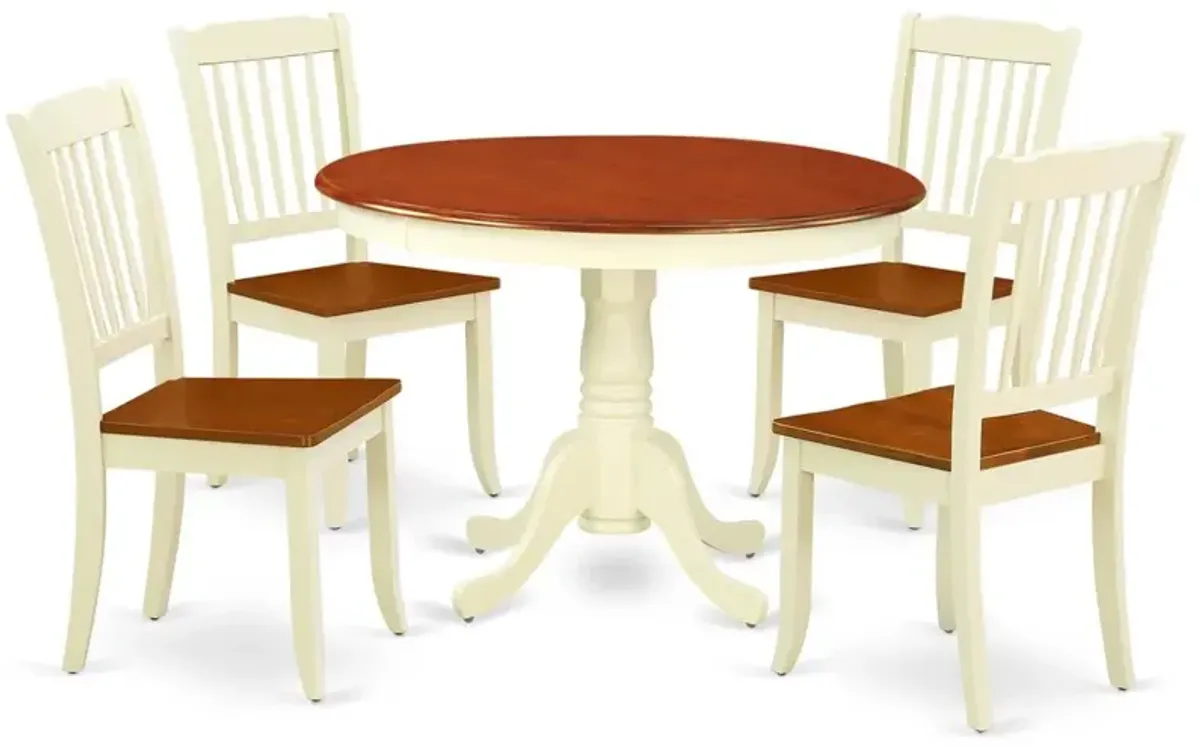 Dining Room Set Buttermilk & Cherry