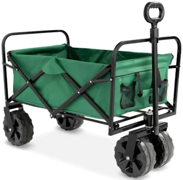 Heavy Duty Collapsible Multipurpose Indoor and Outdoor Utility Garden Cart
