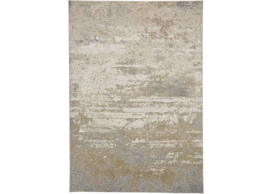 Aura 3567F 13' x 20' Ivory/Gold/Gray Rug