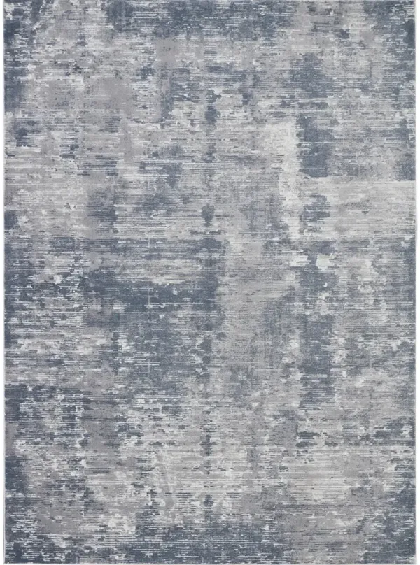Rustic Textures RUS05 Gray 9'3" x 12'9" Rug