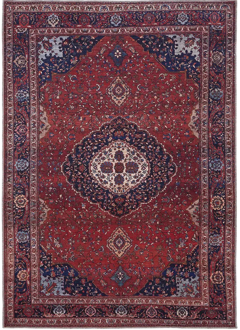 Rawlins 39HDF Red/Blue/Tan 7'10" x 9'10" Rug