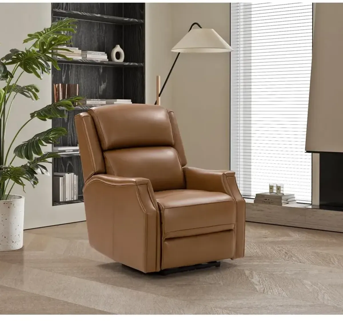 Barcalounger Conrad Big & Tall Power Recliner w/Power Head Rest & Power Lumbar