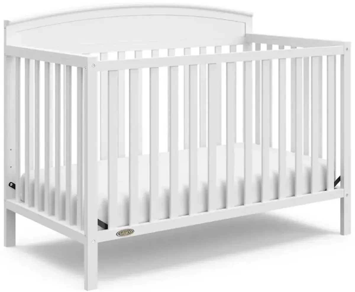 Graco Benton 5-in-1 Convertible Crib (White)